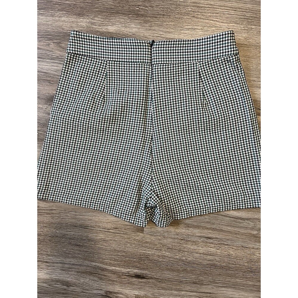 ZARA Skort Women’s High Rise Skirt Shorts Back Zip Size M - Picture 2 of 6